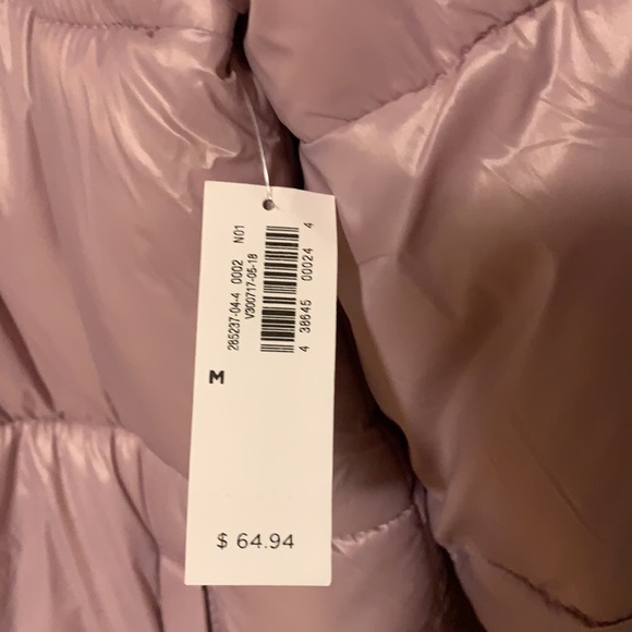 Old Navy cozy violet puffer jacket - Picture 6 of 6